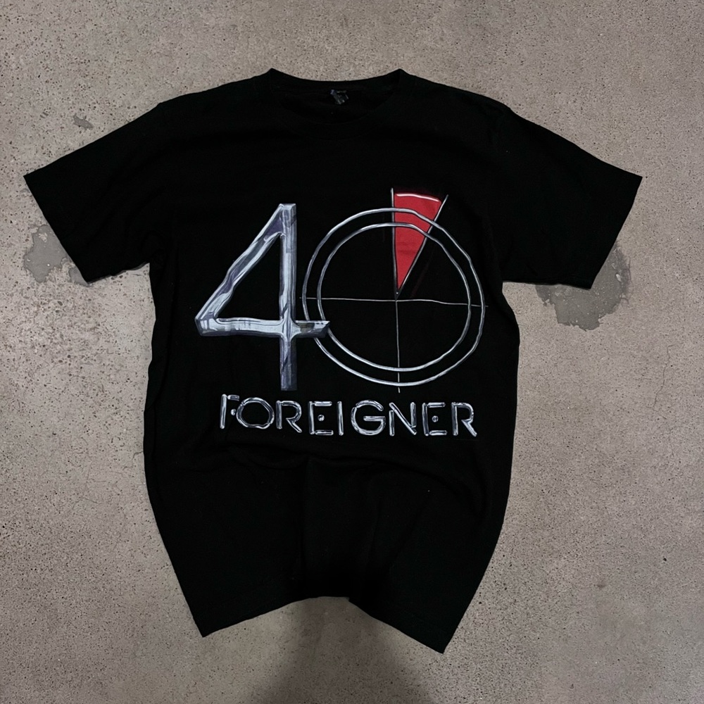 2016 Foreigner Band Tour T-shirt